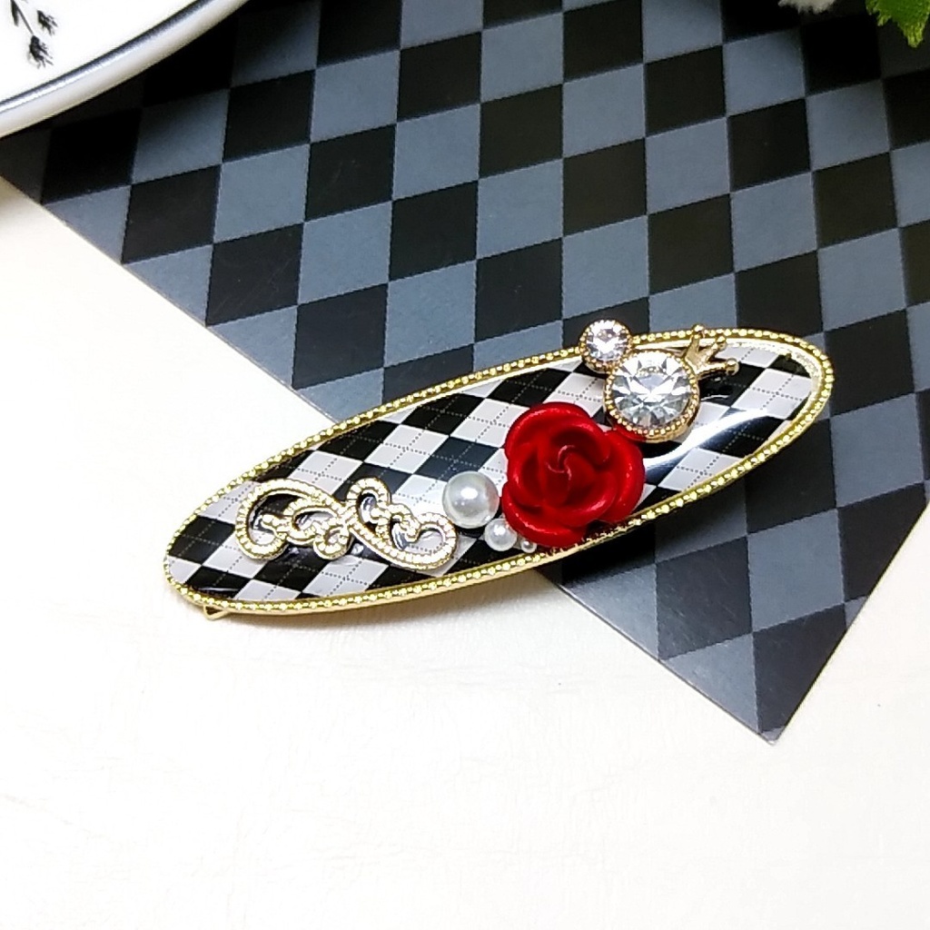 【◆B2】ツイステ ハーツラビュル寮イメージヘアクリップ