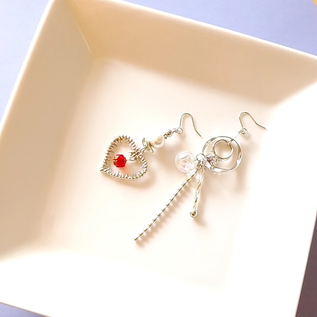 【◆4】呪術廻戦 乙骨憂太 & 里香イメージピアス・イヤリング