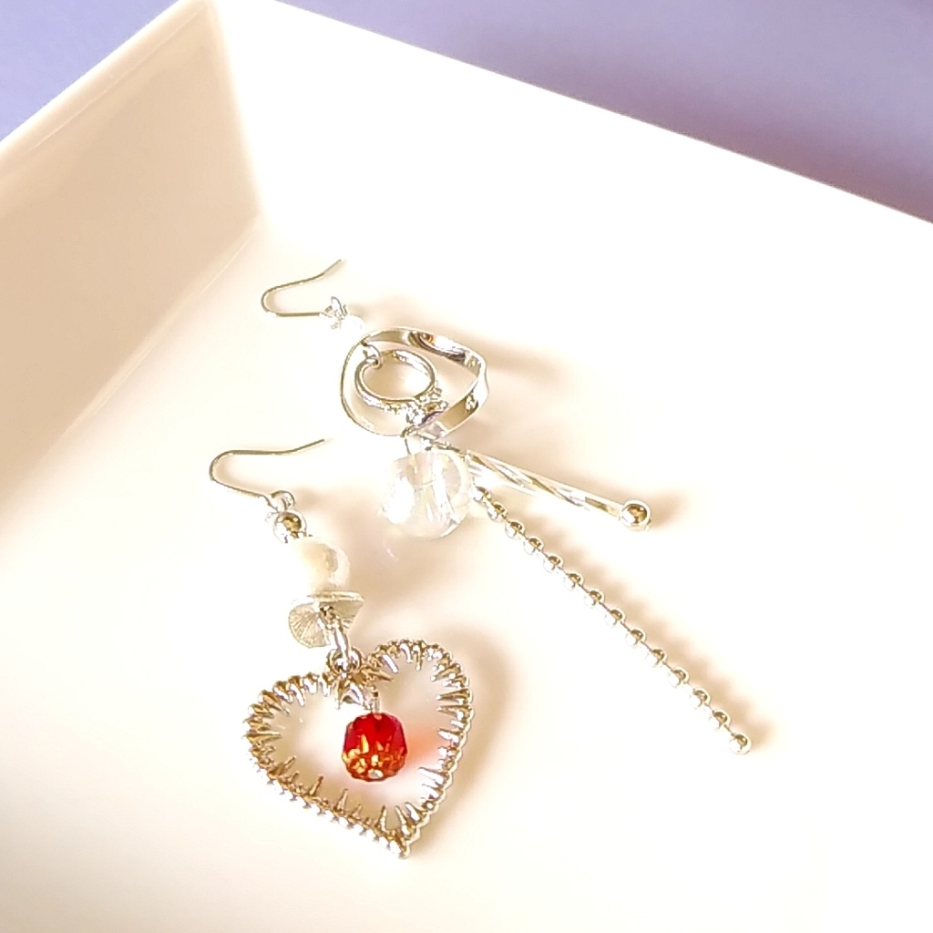 【◆4】呪術廻戦 乙骨憂太 & 里香イメージピアス・イヤリング