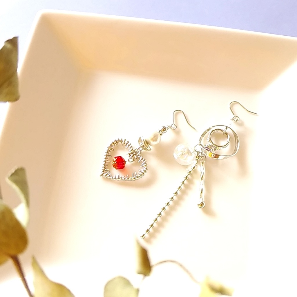 【◆4】呪術廻戦 乙骨憂太 & 里香イメージピアス・イヤリング