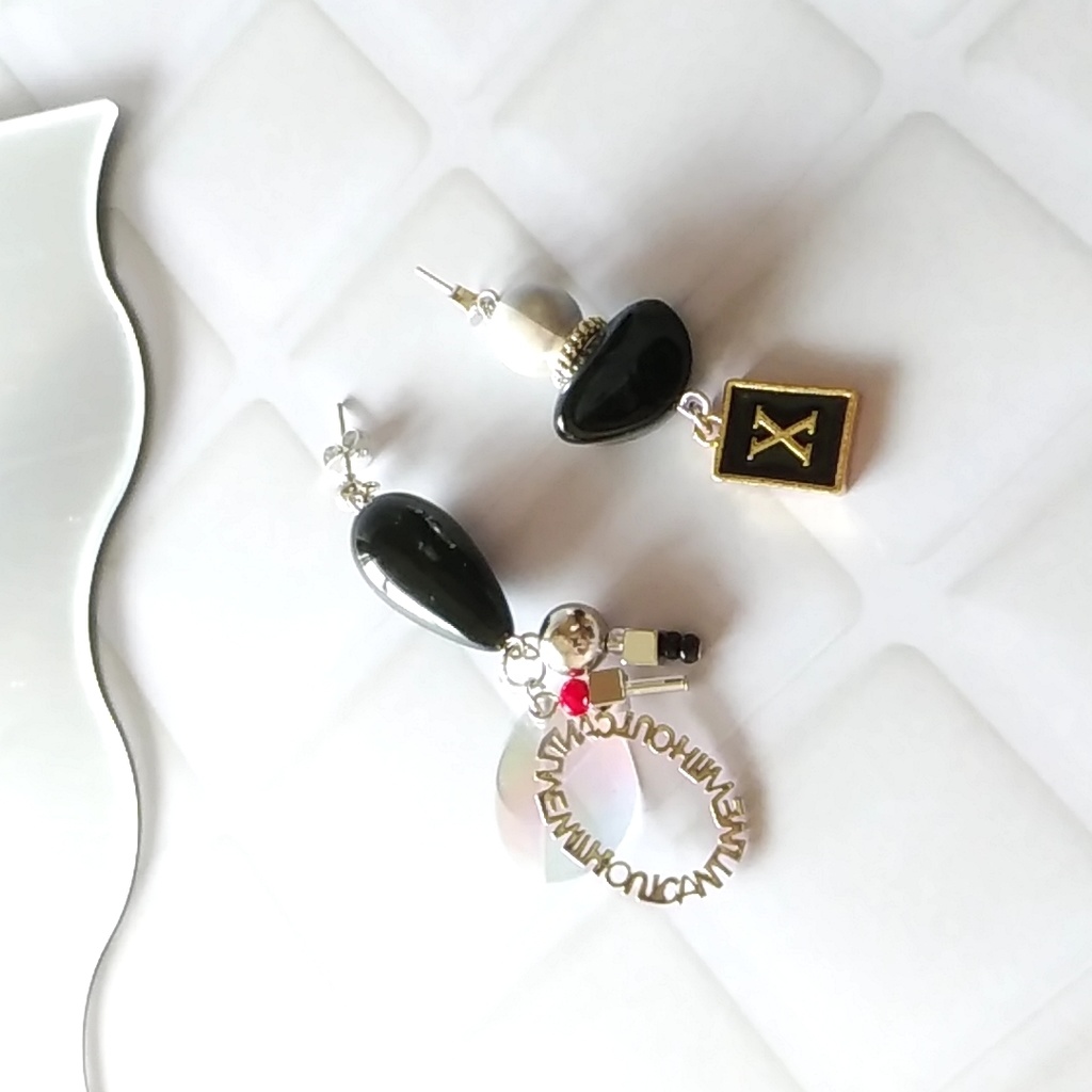 【●1】ニーアオートマタ 9S(ヨルハ九号S型)イメージピアス・イヤリング