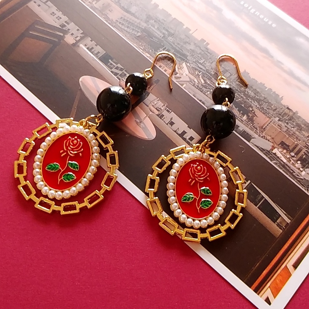 【ラストワン!完全限定2点◆1】SPY×FAMILY ヨル・フォージャーイメージピアス・イヤリング