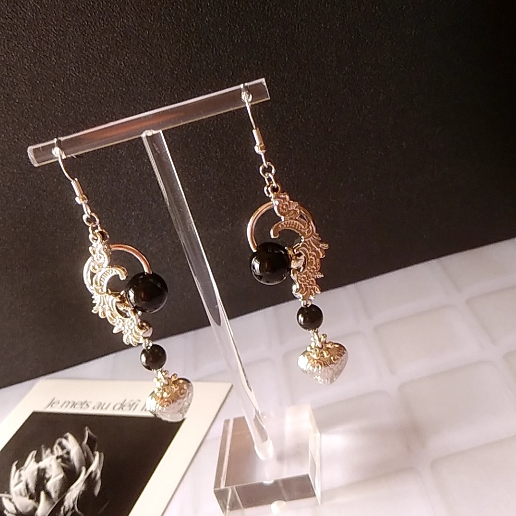 【◆2】ニーアオートマタ 2B ヨルハ二号B型イメージピアス・イヤリング