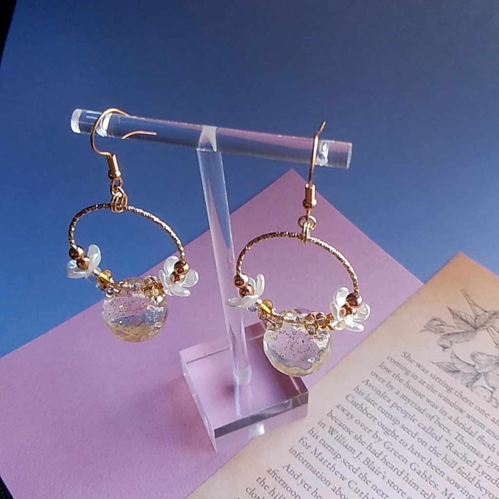 【◆完全限定4点】OP チョッパー イメージver.クリアカラー ピアス・イヤリング