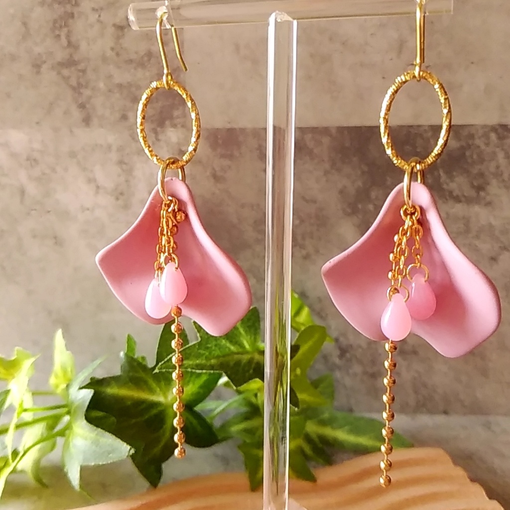 【&】ハルイロどろっぷ ピアス・イヤリング