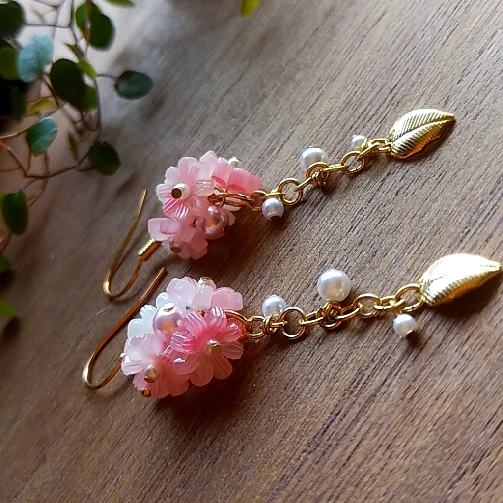 【◆1残り2ペア】薬屋のひとりごと里樹イメージピアス・イヤリング