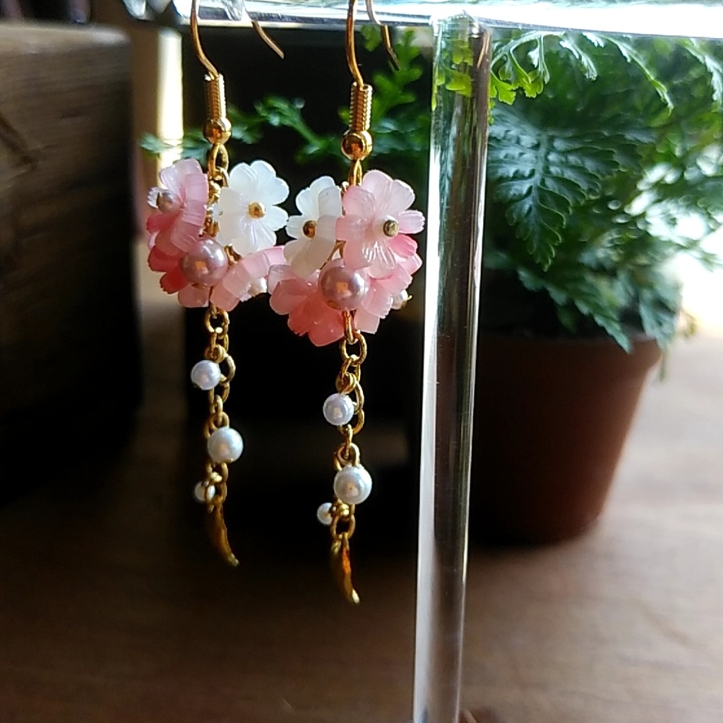 【◆1残り2ペア】薬屋のひとりごと里樹イメージピアス・イヤリング