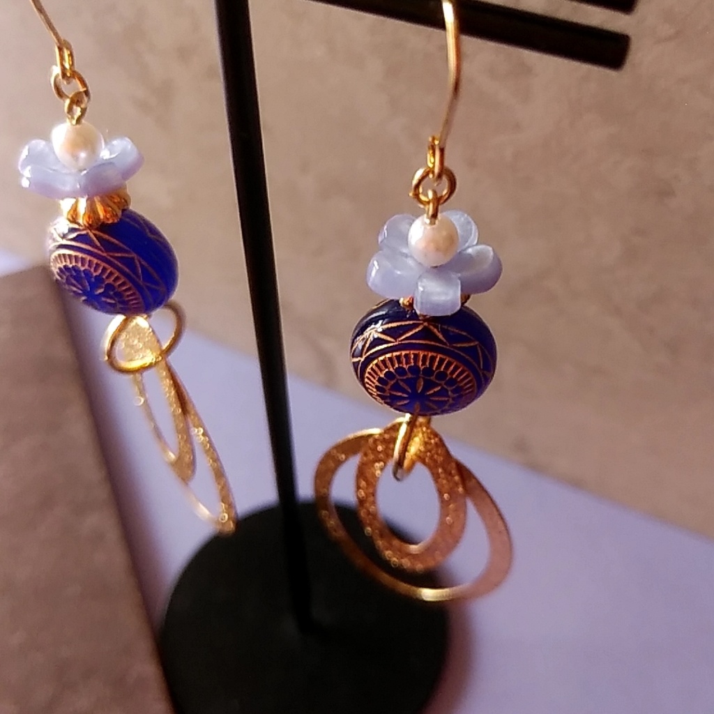 【◆】薬屋のひとりごと 梨花妃イメージピアス・イヤリング