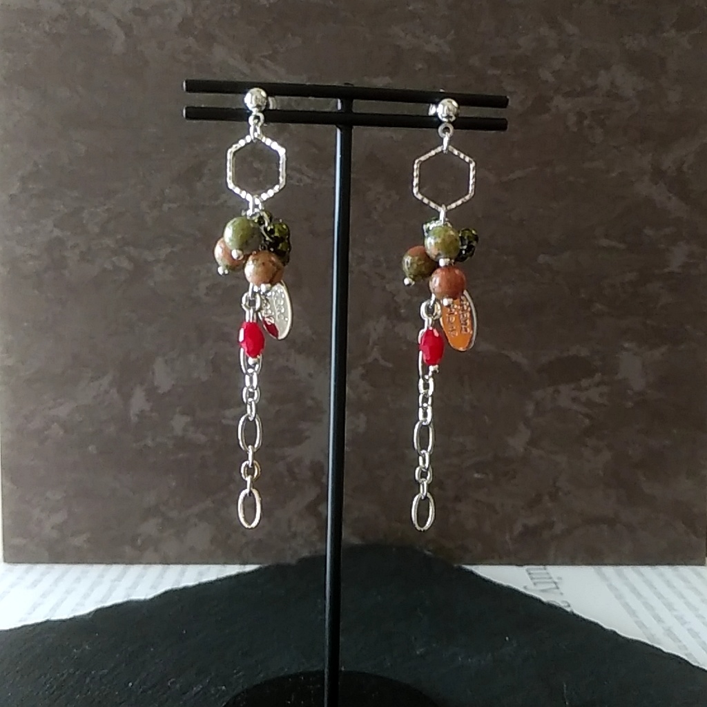 【◆限定2点】ミリタリースタイルピアス・イヤリング