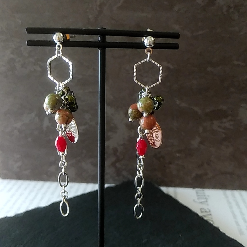 【◆限定2点】ミリタリースタイルピアス・イヤリング