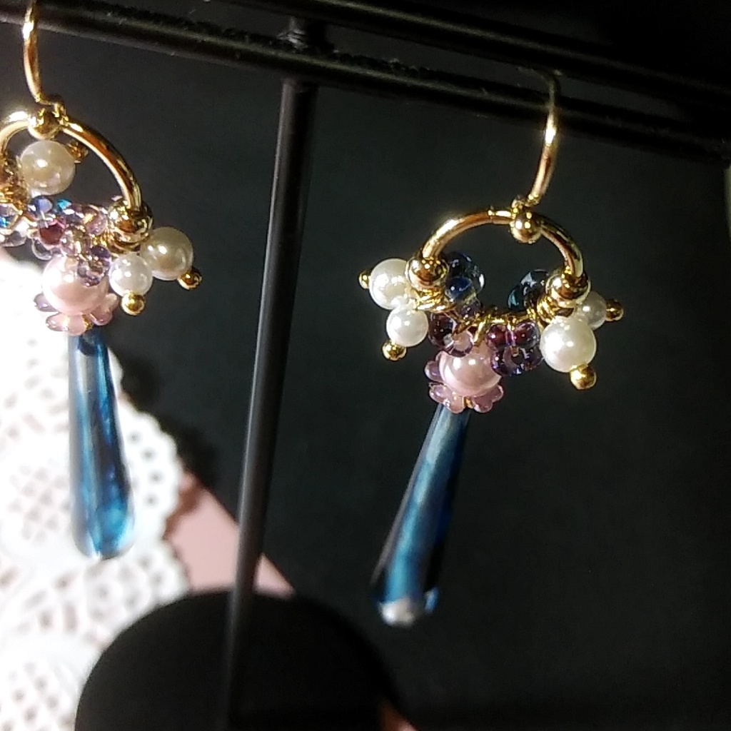 【◆1限定残り1点】ロングピアス・イヤリング