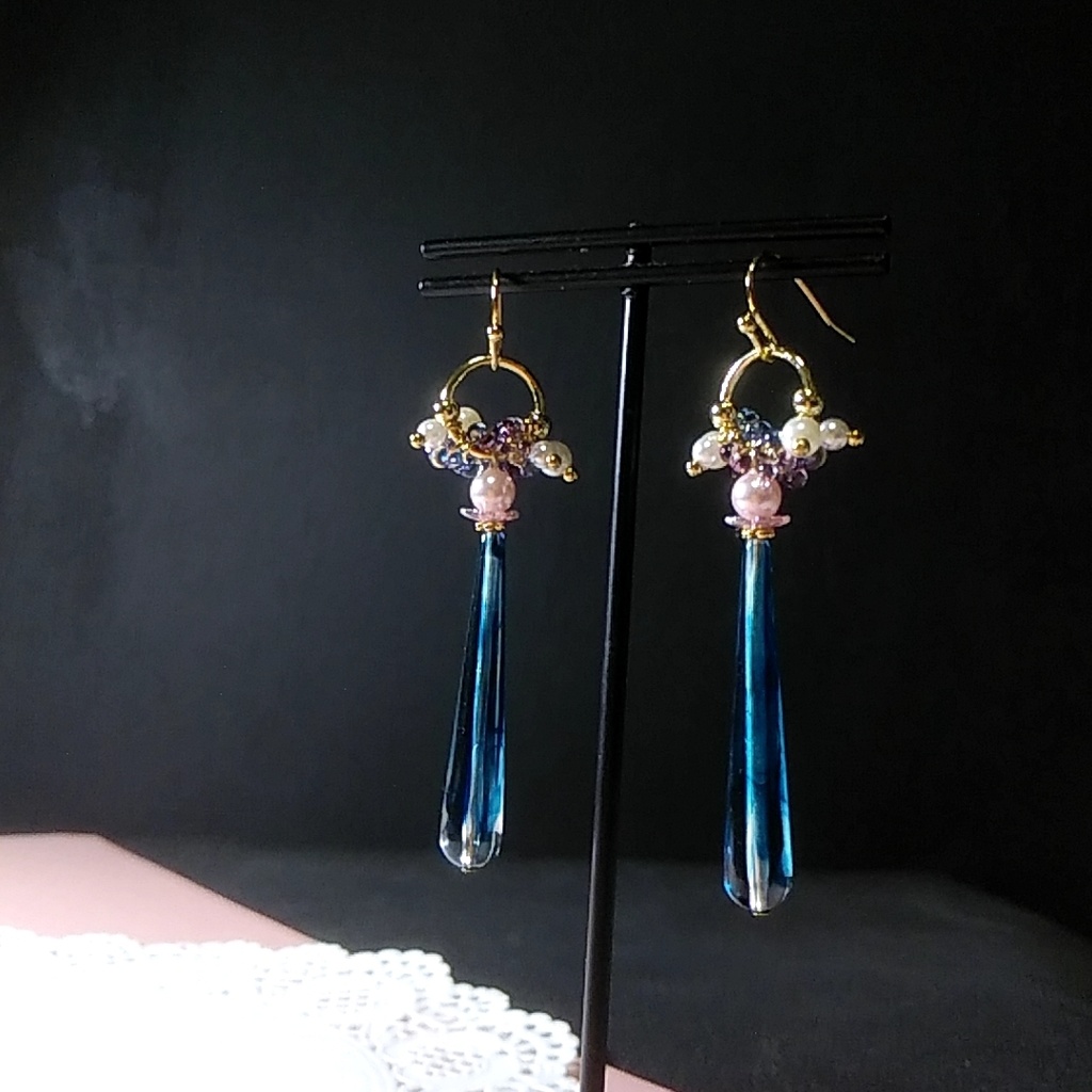 【◆1限定残り1点】ロングピアス・イヤリング