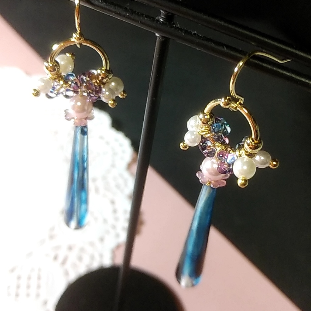 【◆1限定残り1点】ロングピアス・イヤリング