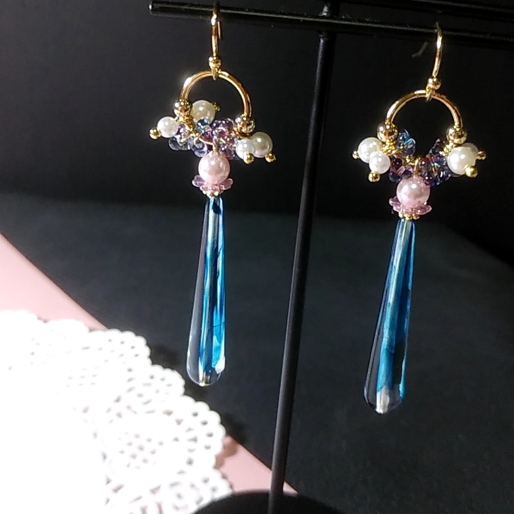 【◆1限定残り1点】ロングピアス・イヤリング