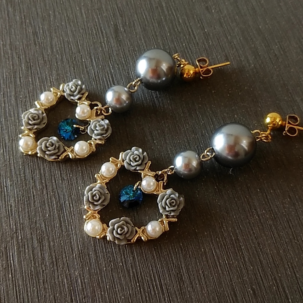 【◆１点作品】追憶のロマネリア 002　ミアリス　ピアス・イヤリング