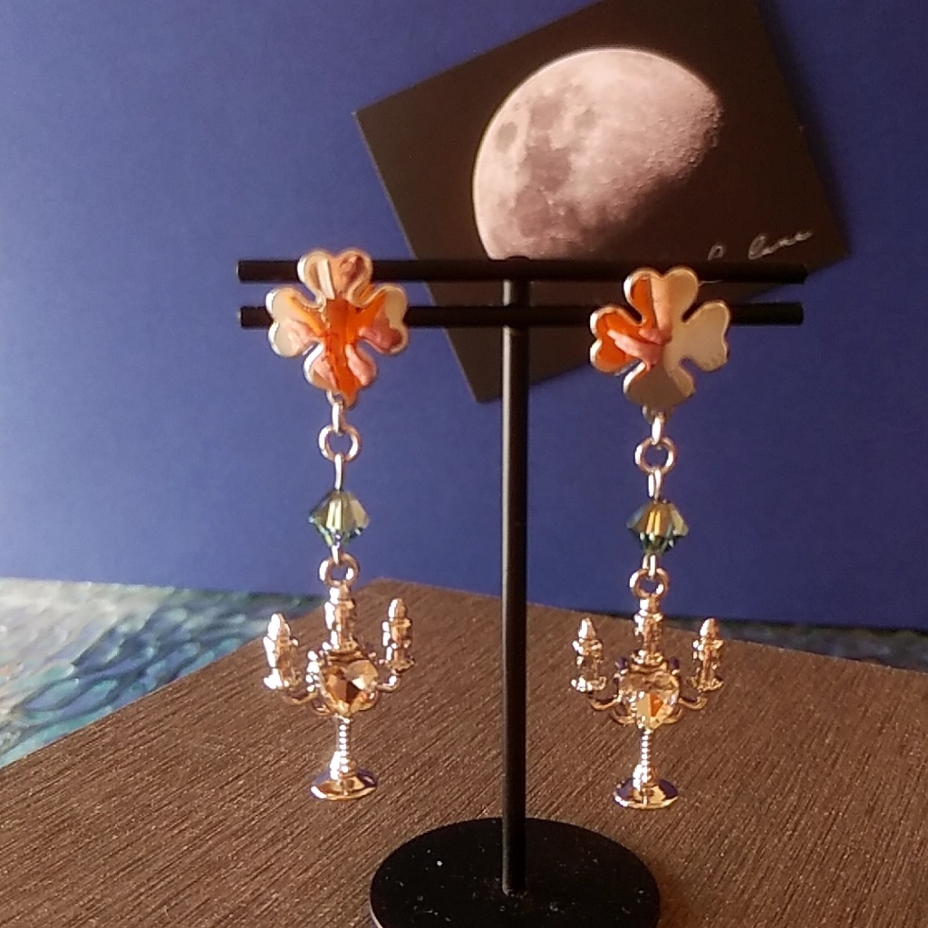 【◆１点作品】追憶のロマネリア 003  キャルーナ　ピアス