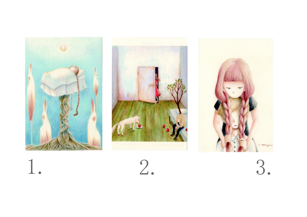 ポストカード１～３