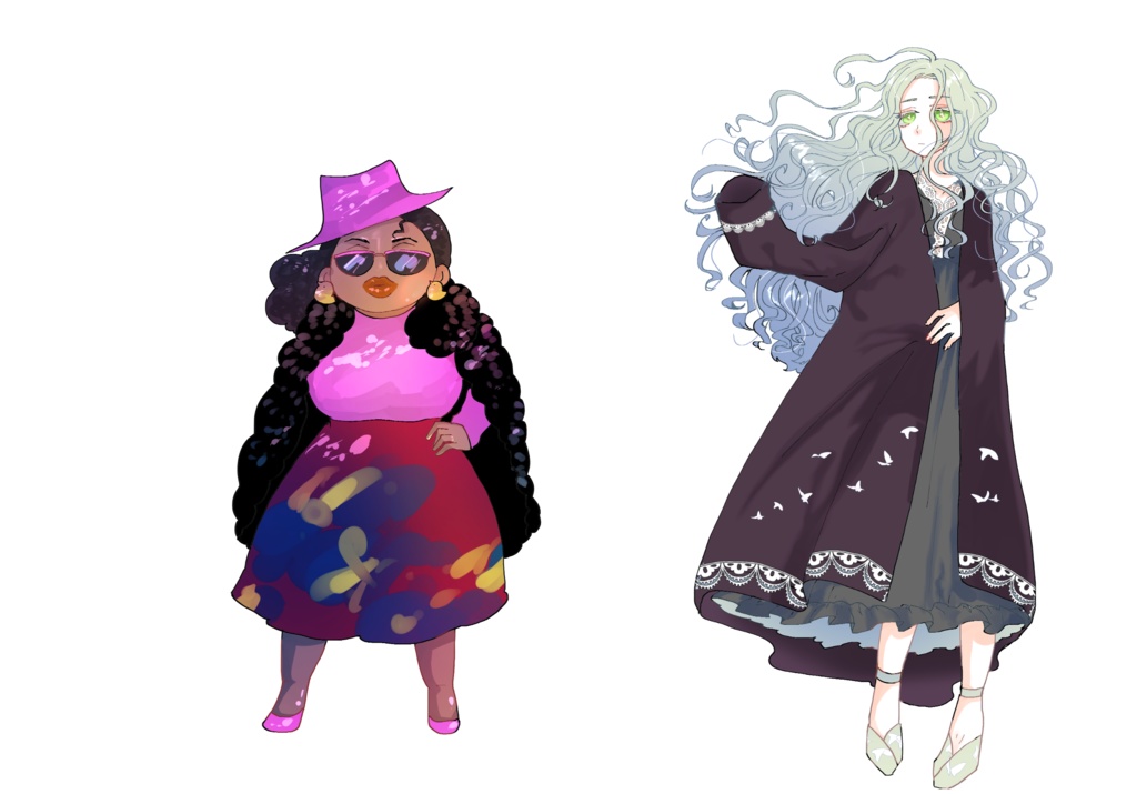 【立ち絵配布!】TRPG立ち絵