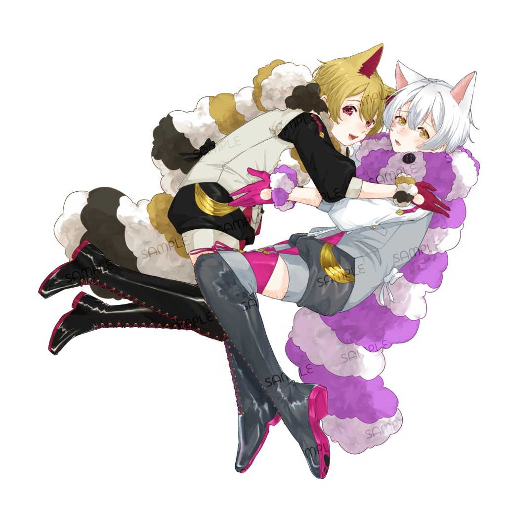 ソーン=ユーリエフ 両面クッション