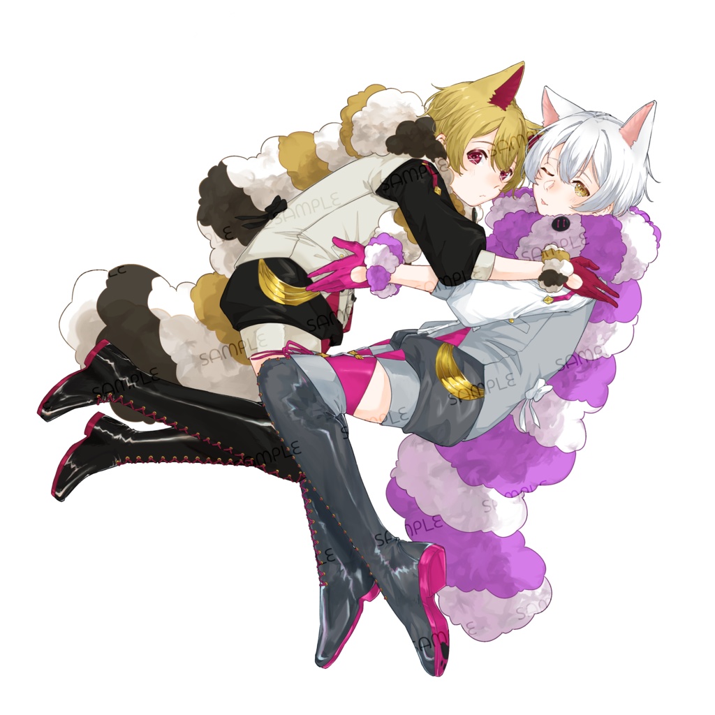 ソーン=ユーリエフ 両面クッション