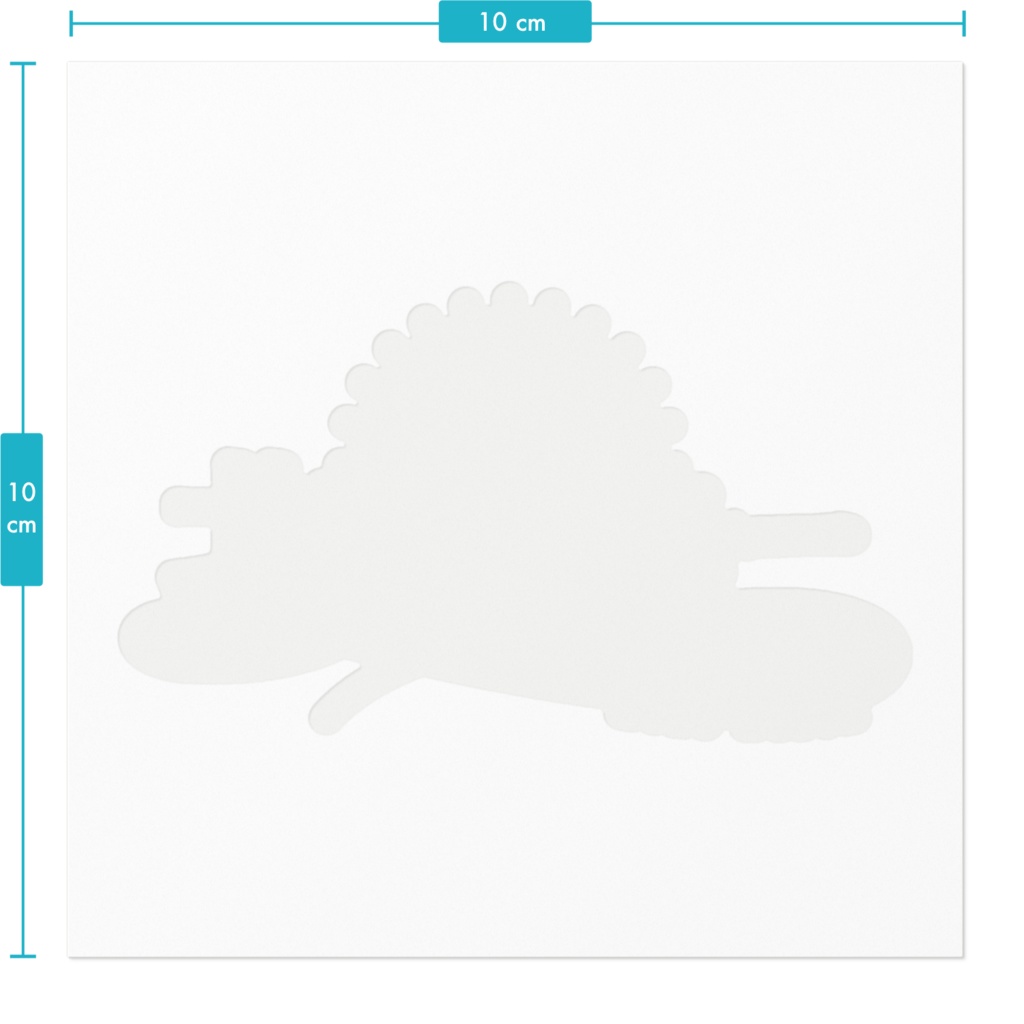 【北乃えこー】オリジナルステッカー