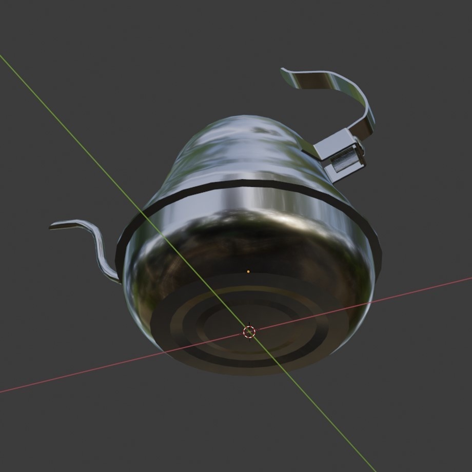 FBXモデル「ティーポット」