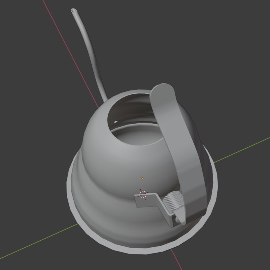 FBXモデル「ティーポット」