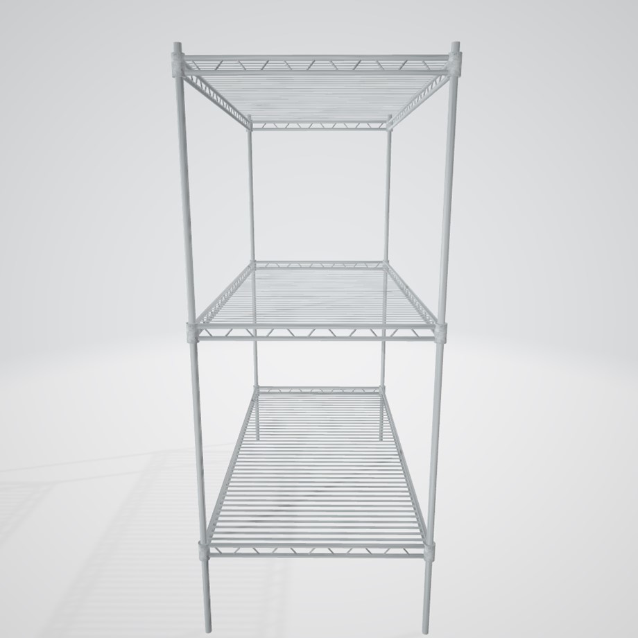 FBXモデル「メタルラック」