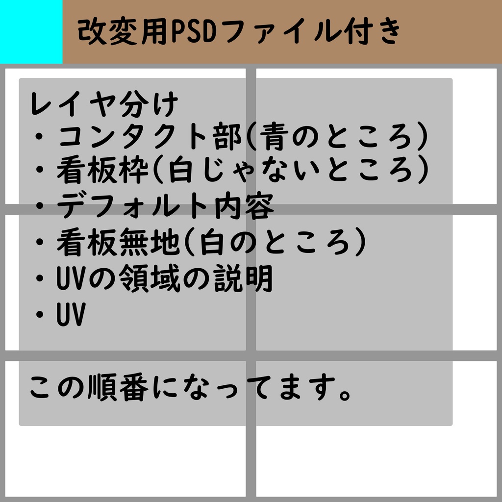 【無料/Quest対応】あばたー看板Q 〜手持ち/ワールド固定 切り替え可能看板〜【VRChat用・MA対応】