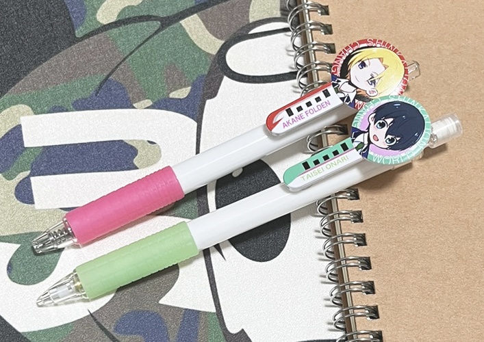 アカネボールペン&タイセイシャーペンセット