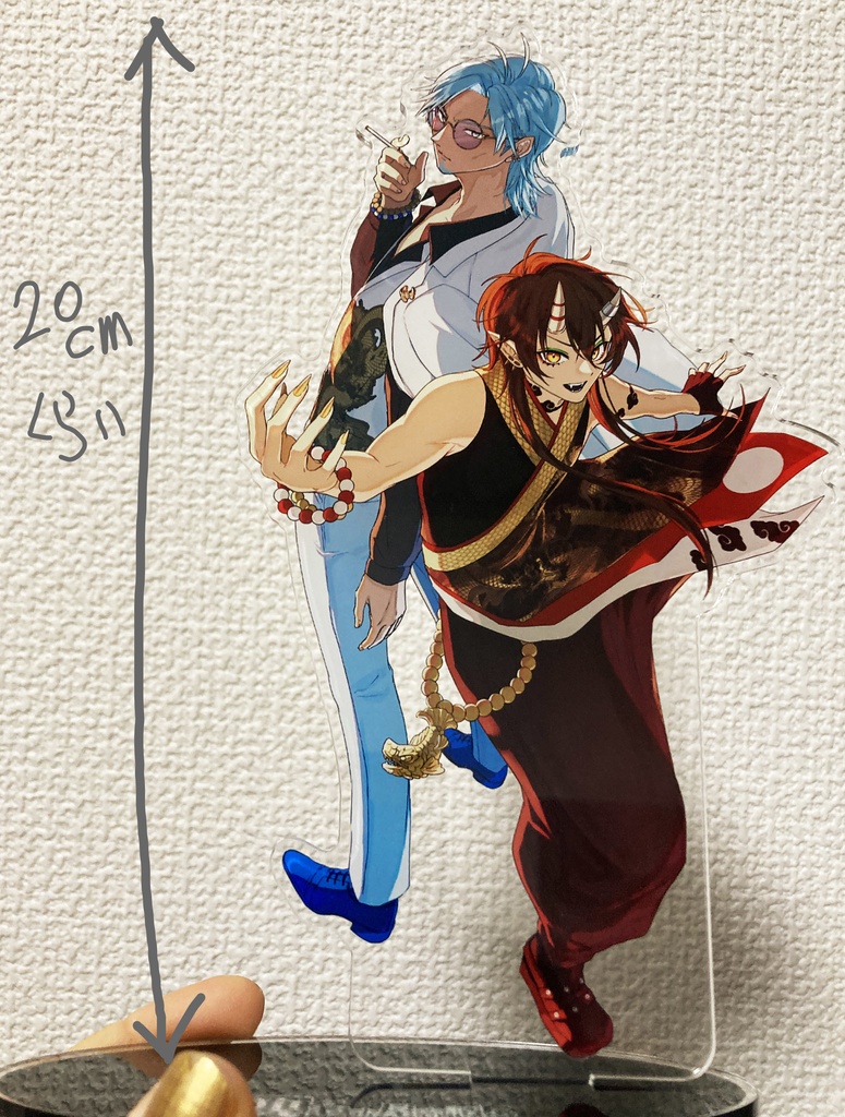 裏ナゴのドでかいアクスタ