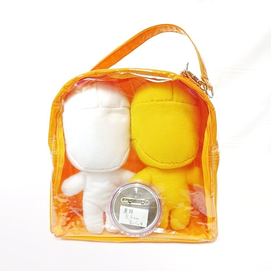 ぬいぐるぽーちふたりぐみっ! オレンジ