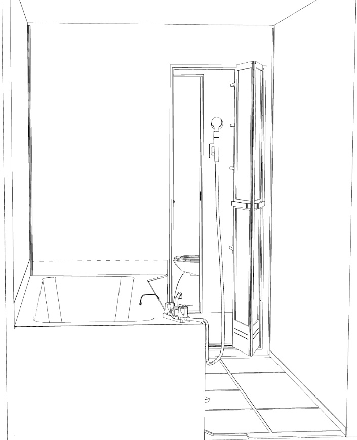 浴室脱衣所トイレセット