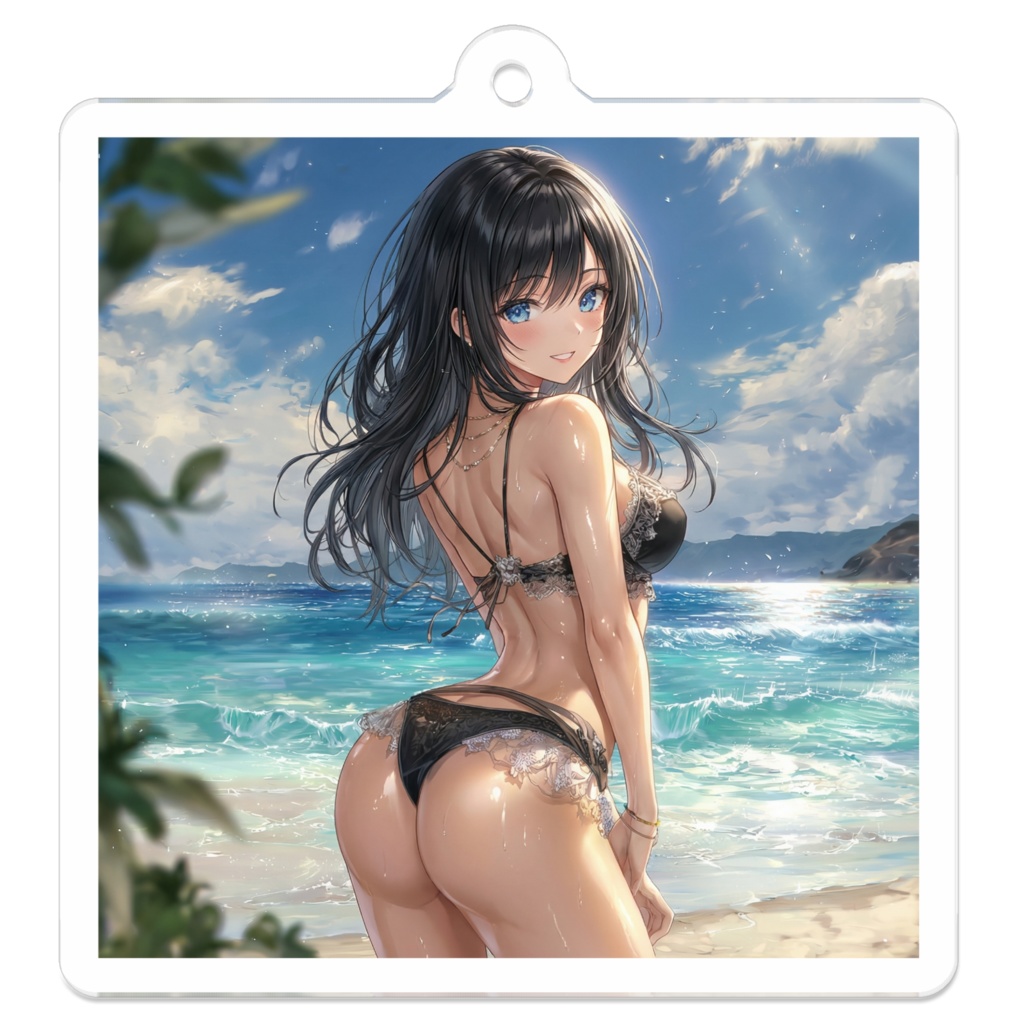 噇曈　瞳（水着）アクリルキーホルダー