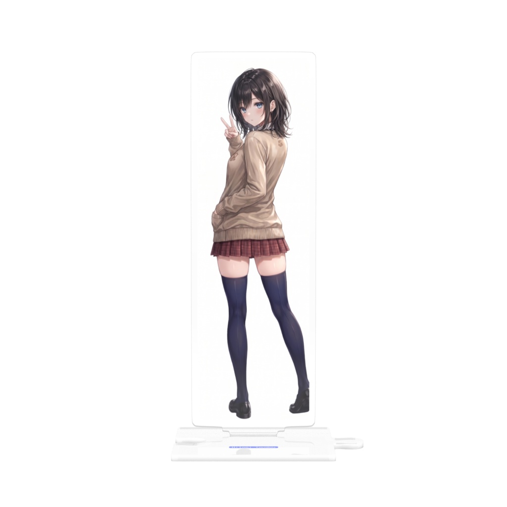 つながるアクスタ　噇曈　瞳（制服振り向き）