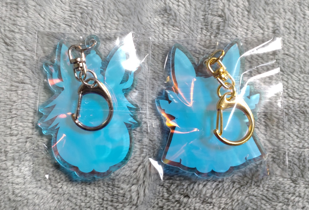 義輝伝武将うさぎオーロラアクリルキーホルダー