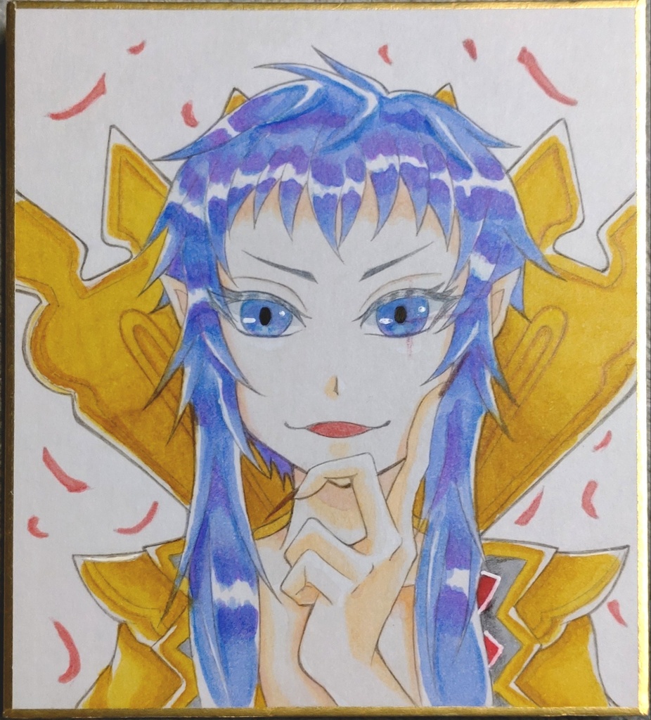 英傑大戦 ミニ色紙アナログ原画