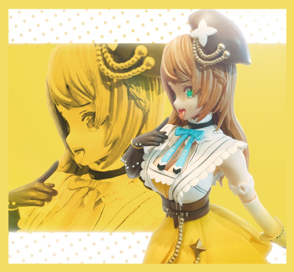 あおぎり高校  栗駒こまる1/6ガレージキット