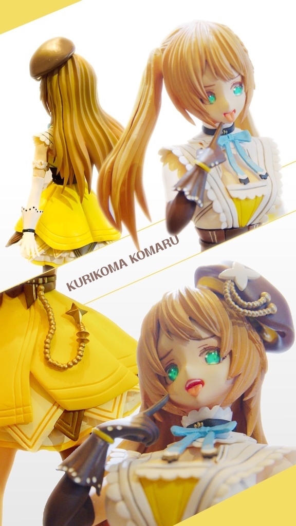 【完成】【ツインテールバージョン】あおぎり高校 栗駒こまる1/6スケールフィギュア