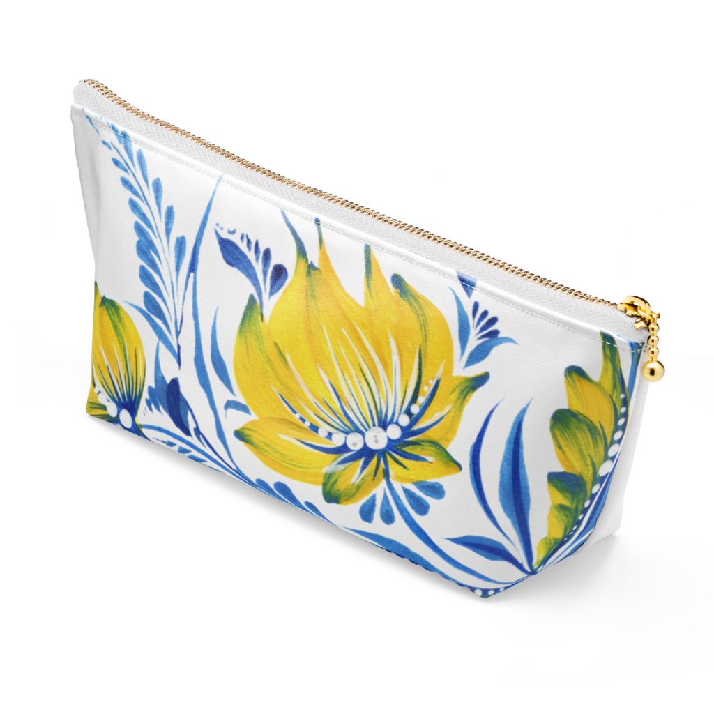 Ninas Petrykivka Sunflower Pouch C