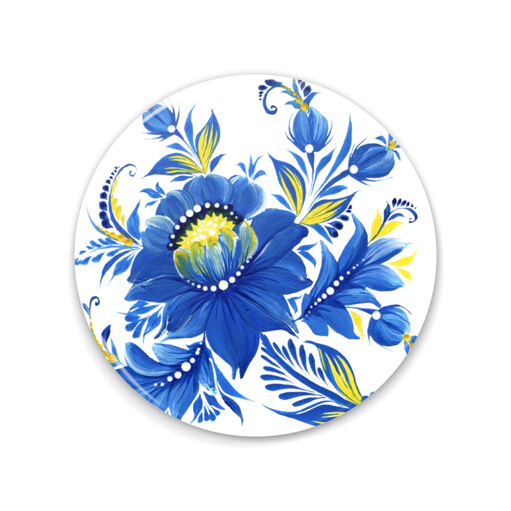 Ninas Petrykivka Sunflower Can Mirror B