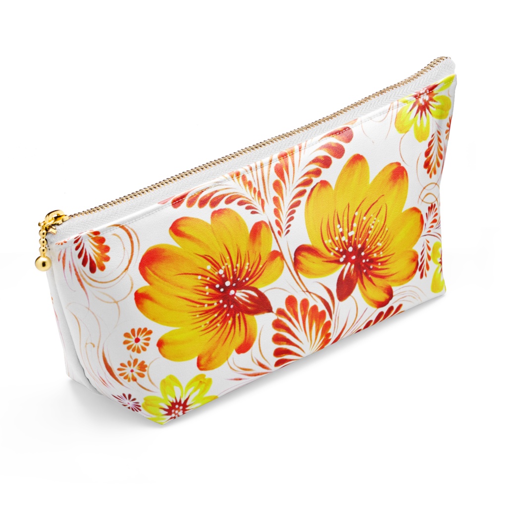 Katerynas Petrykivka Orange Pouch