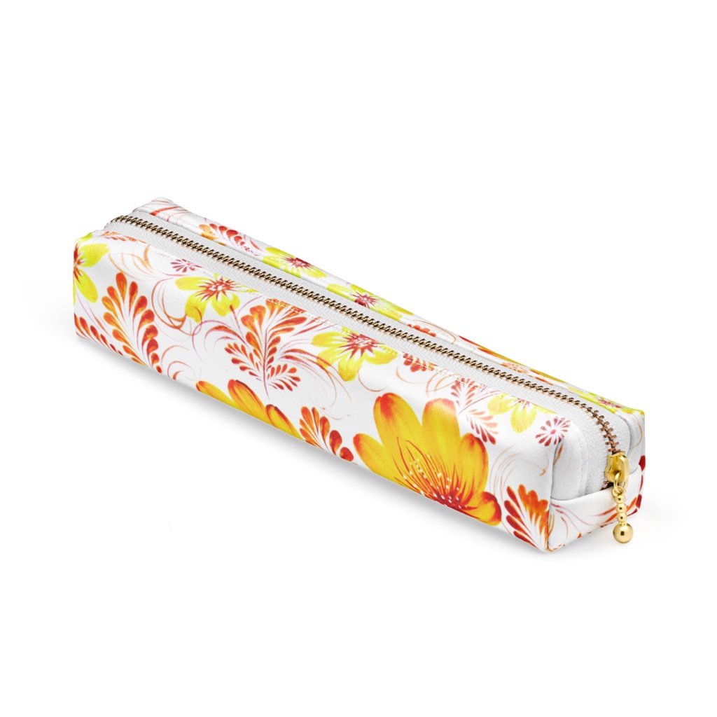 Katerynas Petrykivka Orange Pen Case