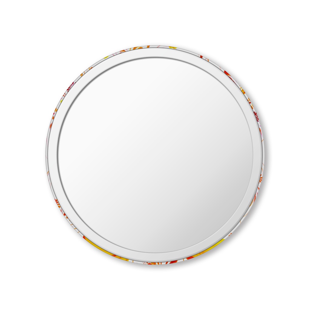 Katerynas Petrykivka Orange Can Mirror