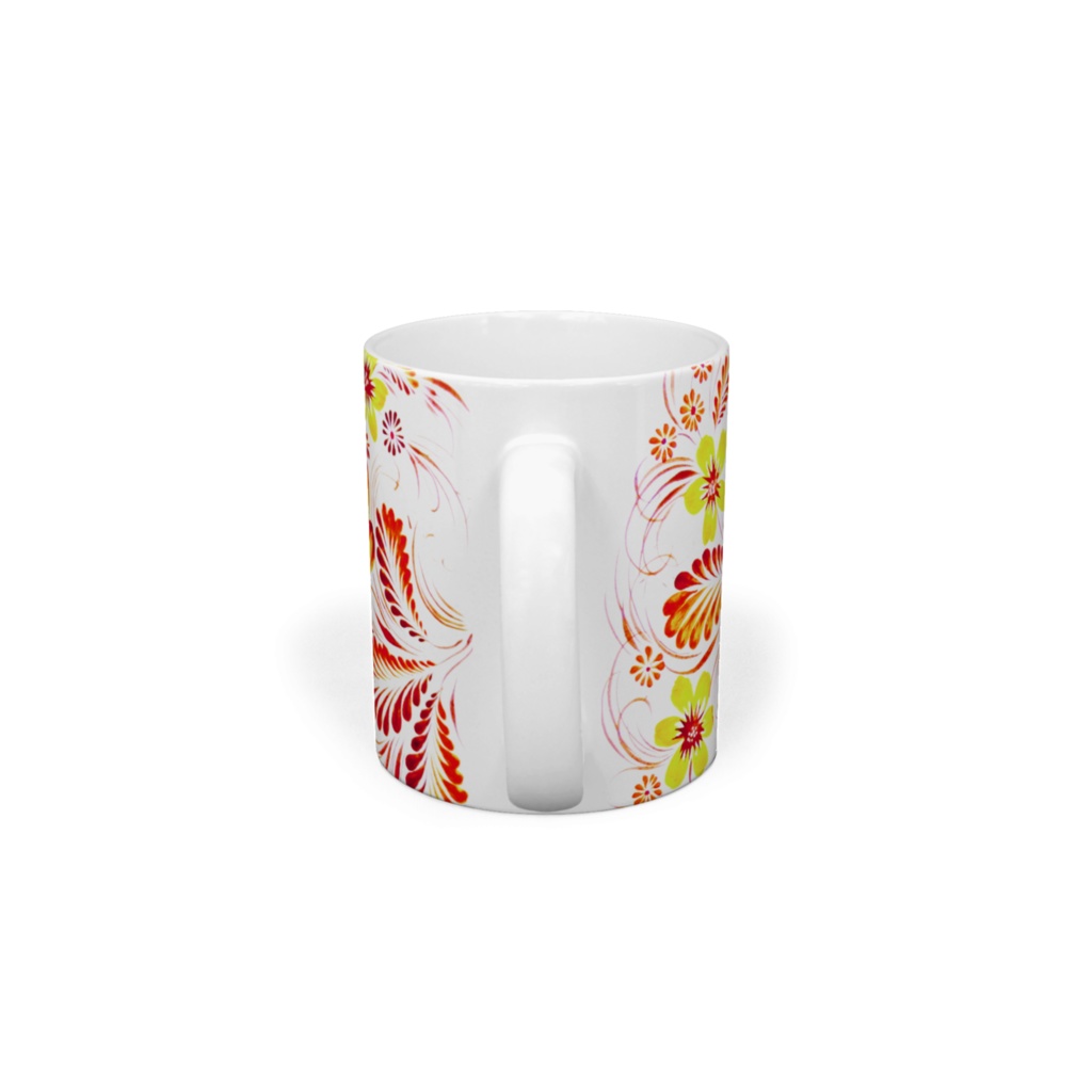Katerynas Petrykivka Orange Mug