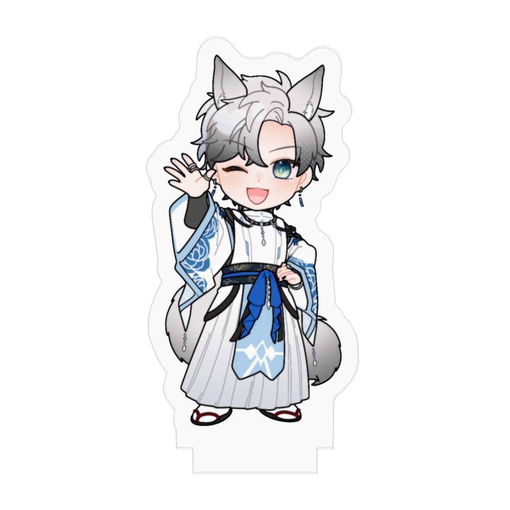 【狼神レン】アクリルフィギュア