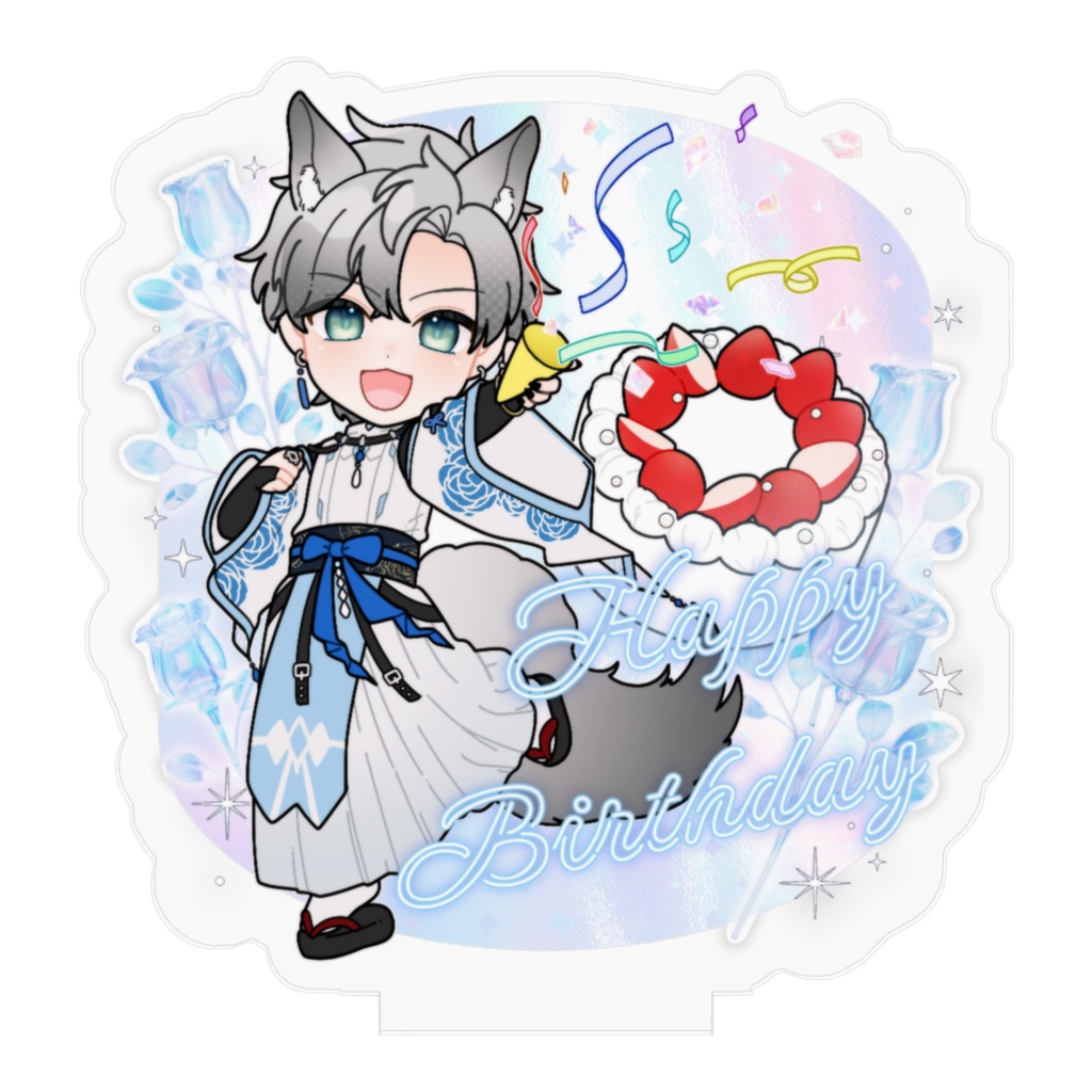 【狼神レン】誕生日記念アクリルフィギュア