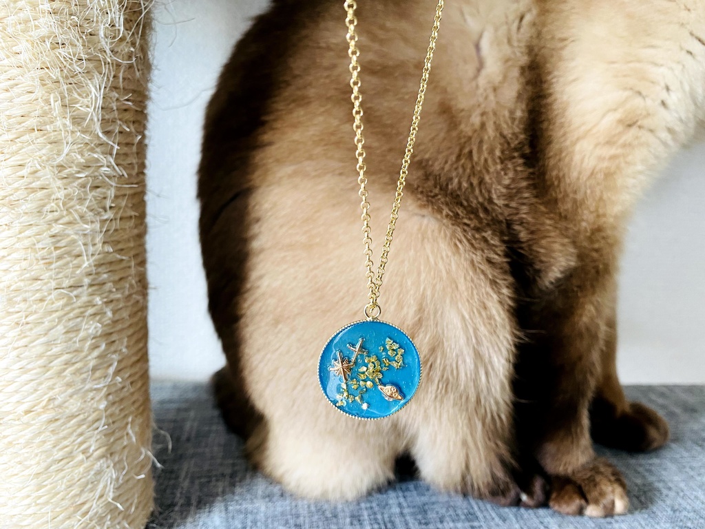 きらっと宇宙なネックレス