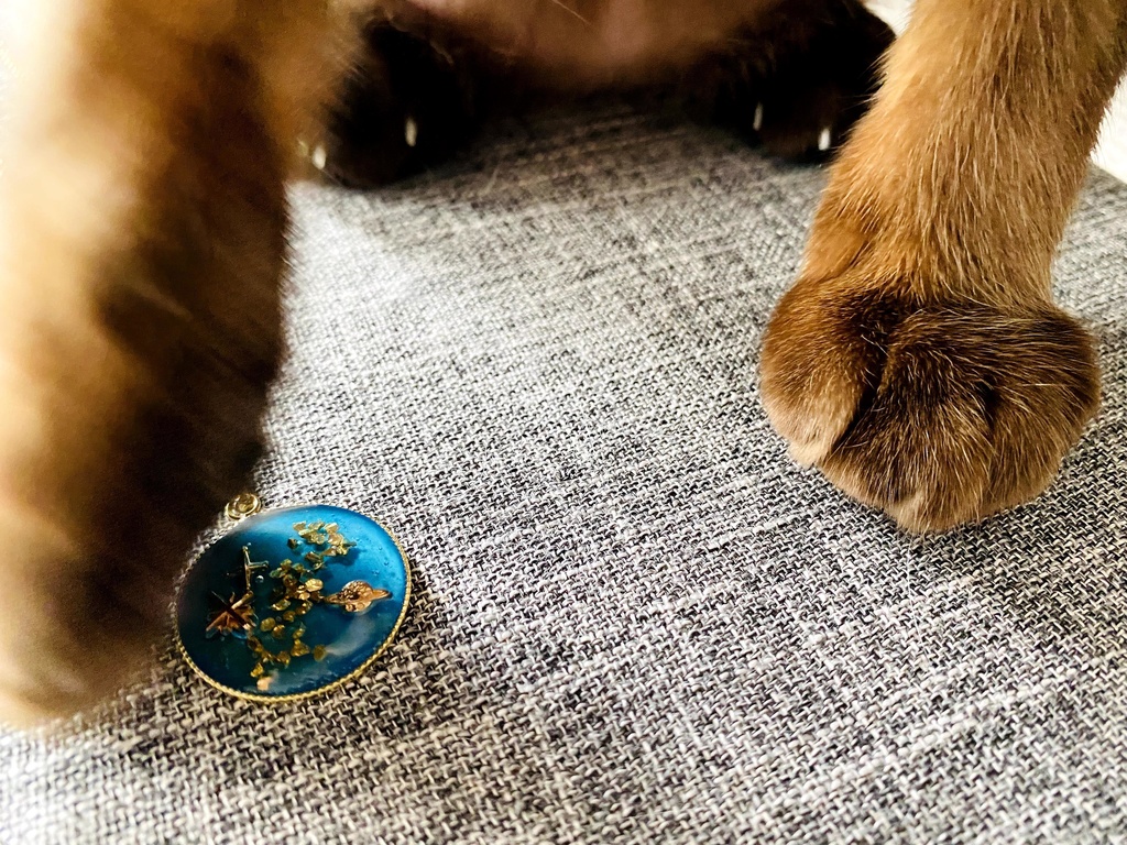 きらっと宇宙なネックレス