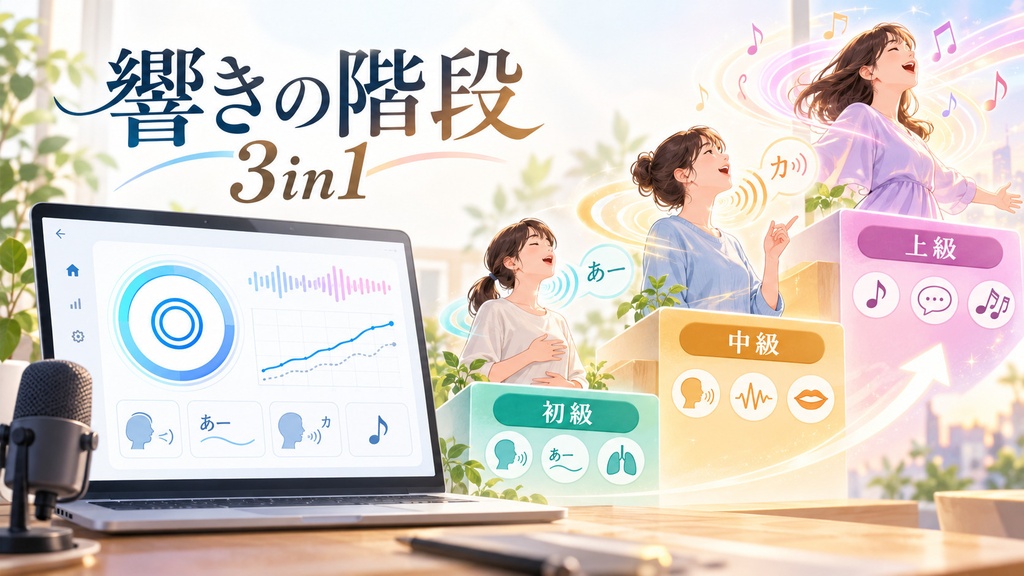 響きの階段 3in1（初級・中級・上級）